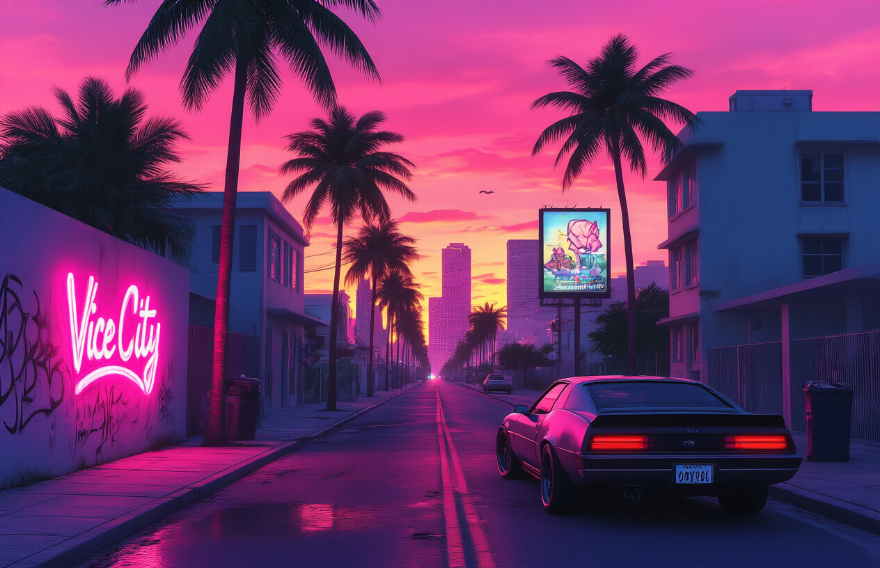 Hidden Easter Eggs Scattered Throughout Vice City